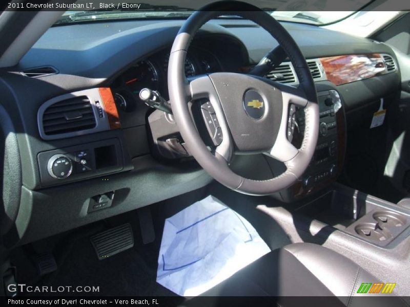 Black / Ebony 2011 Chevrolet Suburban LT