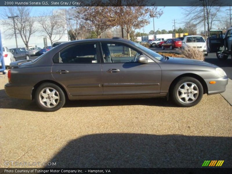 Slate Gray / Gray 2000 Hyundai Sonata GLS