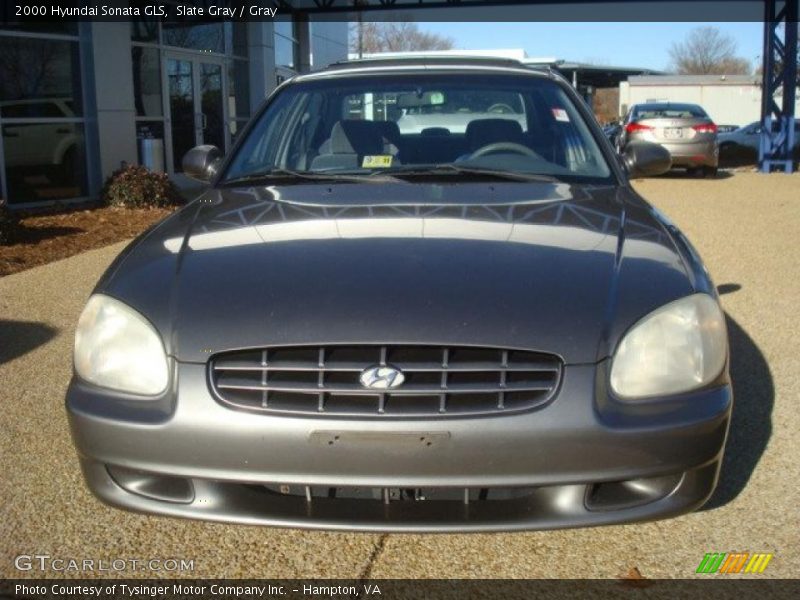 Slate Gray / Gray 2000 Hyundai Sonata GLS