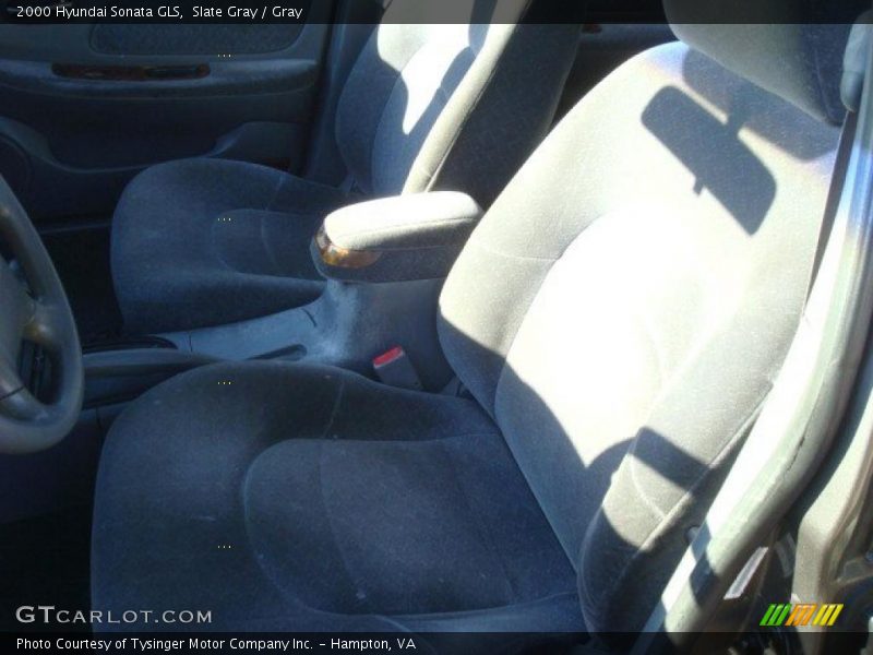 Slate Gray / Gray 2000 Hyundai Sonata GLS