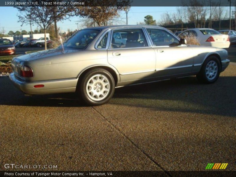 Topaz Metallic / Oatmeal 1999 Jaguar XJ XJ8