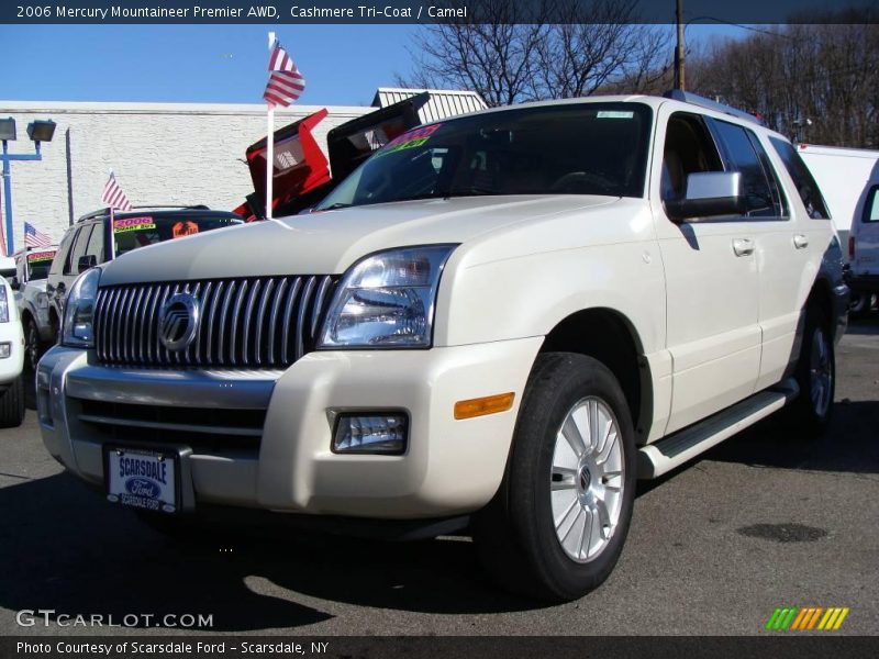 Cashmere Tri-Coat / Camel 2006 Mercury Mountaineer Premier AWD