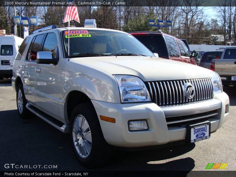 Cashmere Tri-Coat / Camel 2006 Mercury Mountaineer Premier AWD