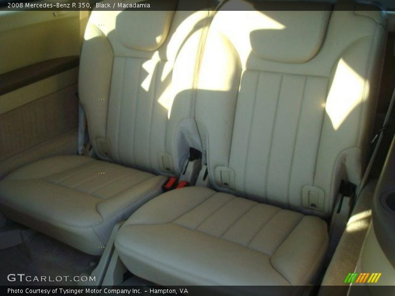 Black / Macadamia 2008 Mercedes-Benz R 350