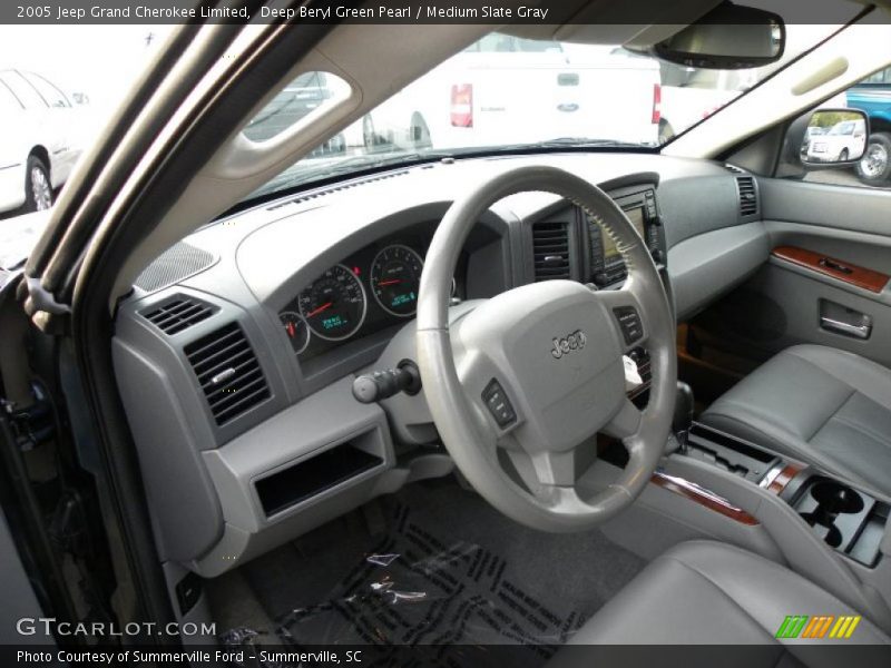 Medium Slate Gray Interior - 2005 Grand Cherokee Limited 