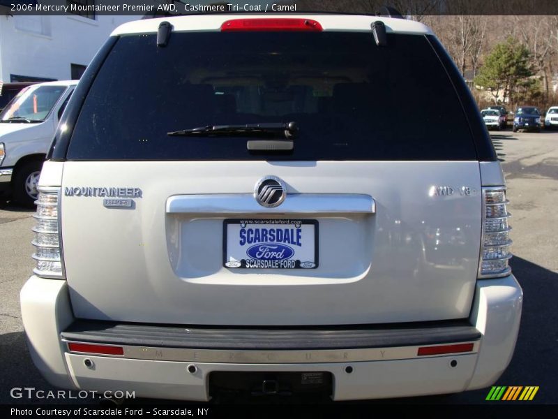 Cashmere Tri-Coat / Camel 2006 Mercury Mountaineer Premier AWD