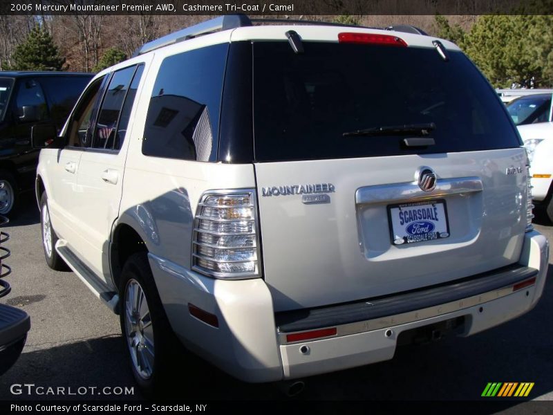 Cashmere Tri-Coat / Camel 2006 Mercury Mountaineer Premier AWD