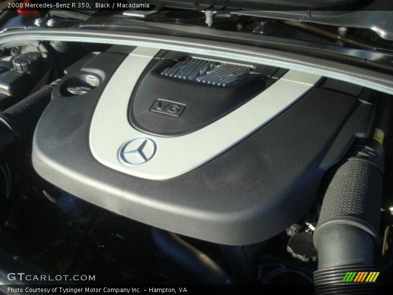 Black / Macadamia 2008 Mercedes-Benz R 350