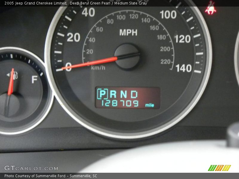 Deep Beryl Green Pearl / Medium Slate Gray 2005 Jeep Grand Cherokee Limited