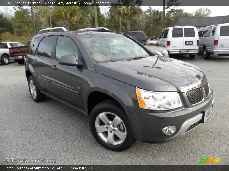 Granite Grey Metallic / Ebony/Cashmere 2007 Pontiac Torrent