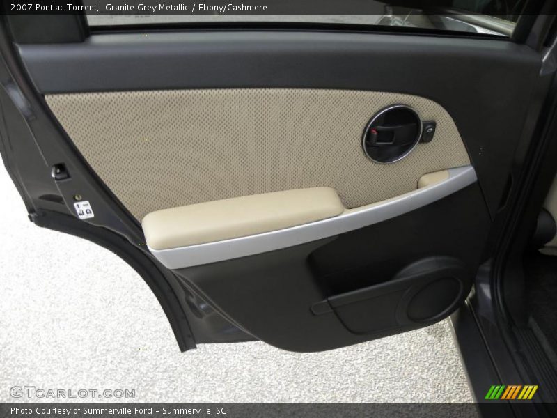 Granite Grey Metallic / Ebony/Cashmere 2007 Pontiac Torrent