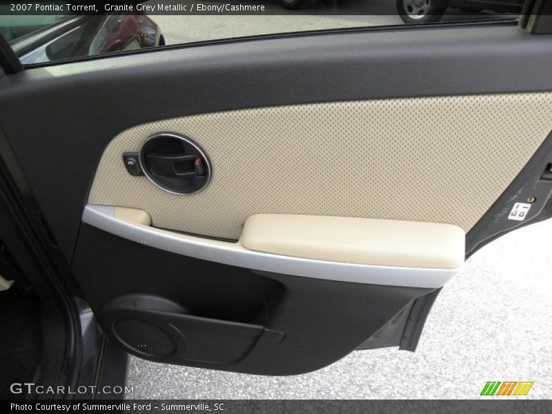 Granite Grey Metallic / Ebony/Cashmere 2007 Pontiac Torrent