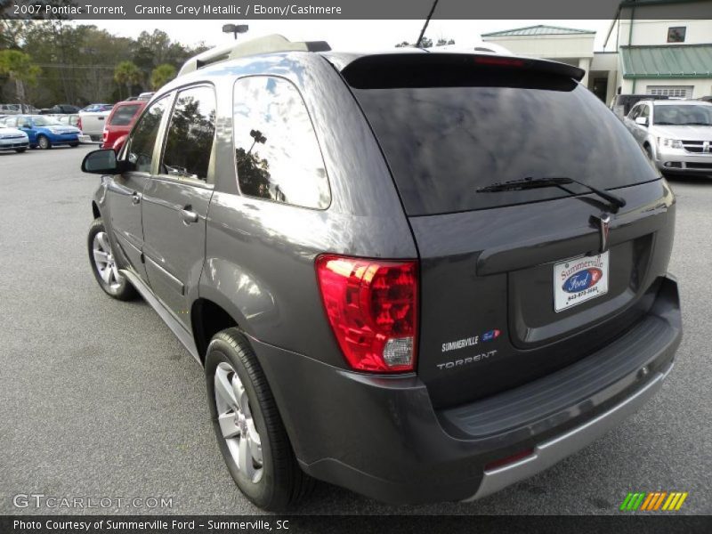 Granite Grey Metallic / Ebony/Cashmere 2007 Pontiac Torrent