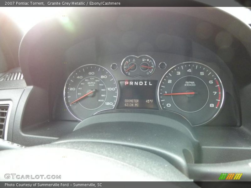 Granite Grey Metallic / Ebony/Cashmere 2007 Pontiac Torrent