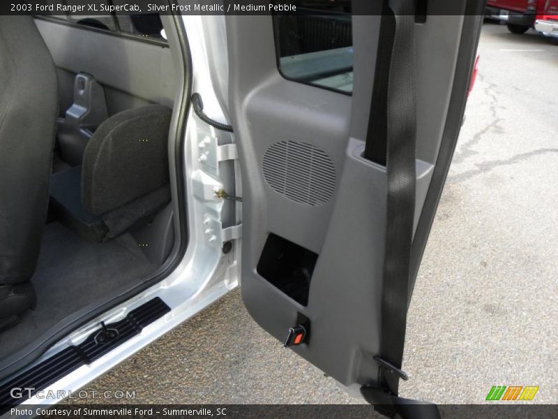 Silver Frost Metallic / Medium Pebble 2003 Ford Ranger XL SuperCab