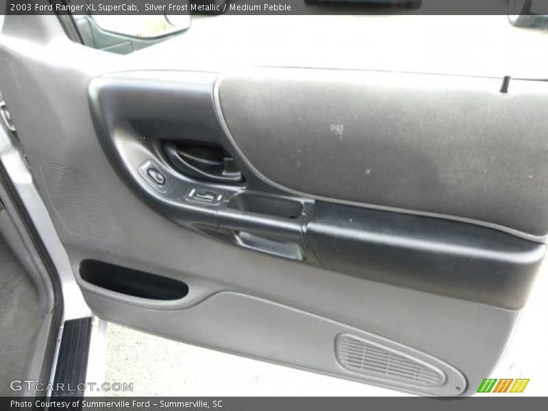 Silver Frost Metallic / Medium Pebble 2003 Ford Ranger XL SuperCab