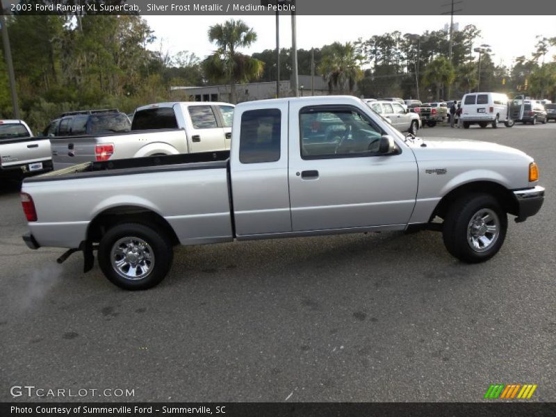 Silver Frost Metallic / Medium Pebble 2003 Ford Ranger XL SuperCab