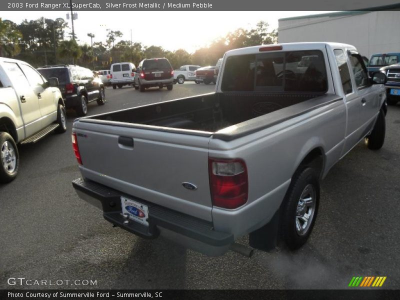 Silver Frost Metallic / Medium Pebble 2003 Ford Ranger XL SuperCab