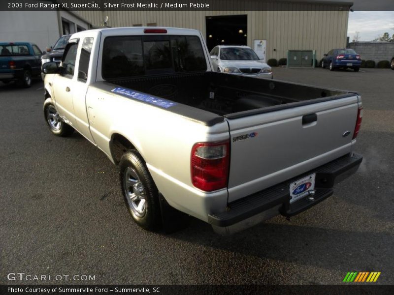 Silver Frost Metallic / Medium Pebble 2003 Ford Ranger XL SuperCab