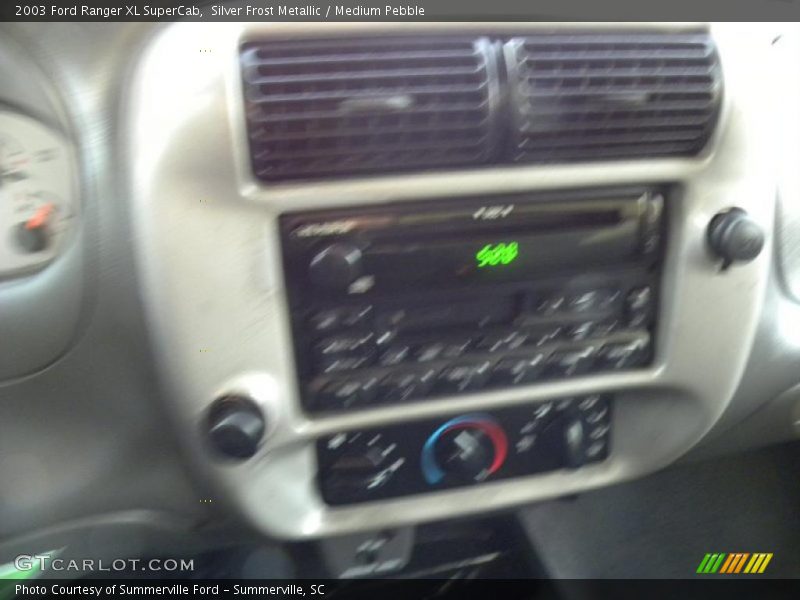 Silver Frost Metallic / Medium Pebble 2003 Ford Ranger XL SuperCab