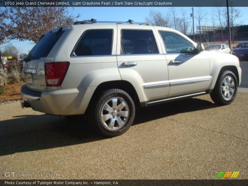 Light Graystone Pearl / Dark Slate Gray/Light Graystone 2010 Jeep Grand Cherokee Limited