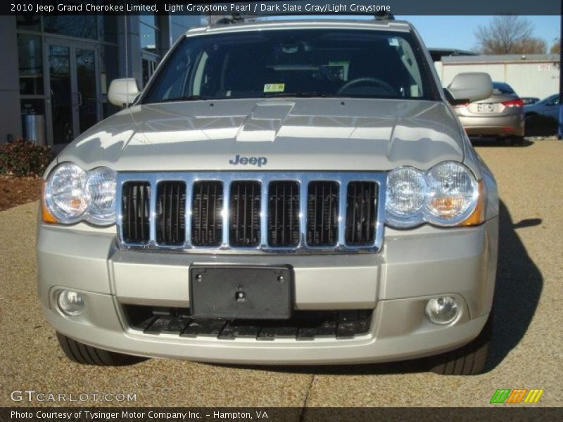 Light Graystone Pearl / Dark Slate Gray/Light Graystone 2010 Jeep Grand Cherokee Limited