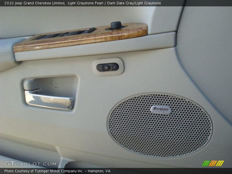 Light Graystone Pearl / Dark Slate Gray/Light Graystone 2010 Jeep Grand Cherokee Limited