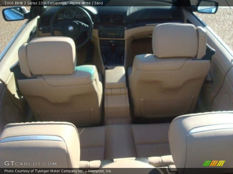 Alpine White / Sand 2006 BMW 3 Series 330i Convertible