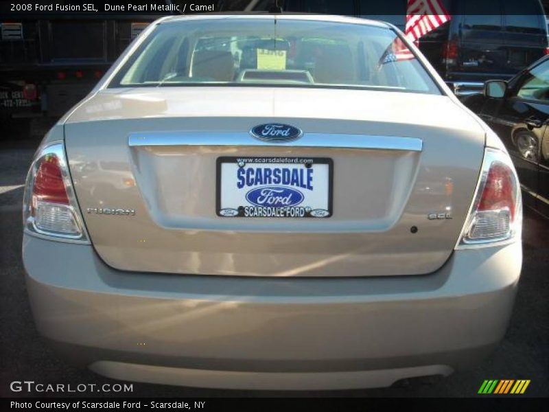 Dune Pearl Metallic / Camel 2008 Ford Fusion SEL
