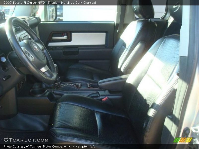 Titanium Metallic / Dark Charcoal 2007 Toyota FJ Cruiser 4WD