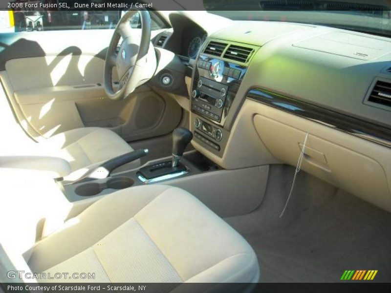 Dune Pearl Metallic / Camel 2008 Ford Fusion SEL