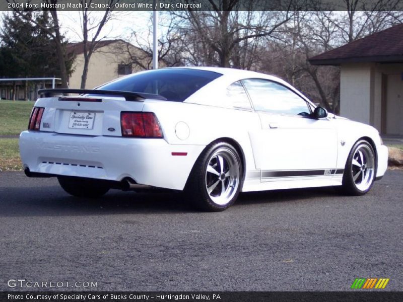 Oxford White / Dark Charcoal 2004 Ford Mustang Mach 1 Coupe