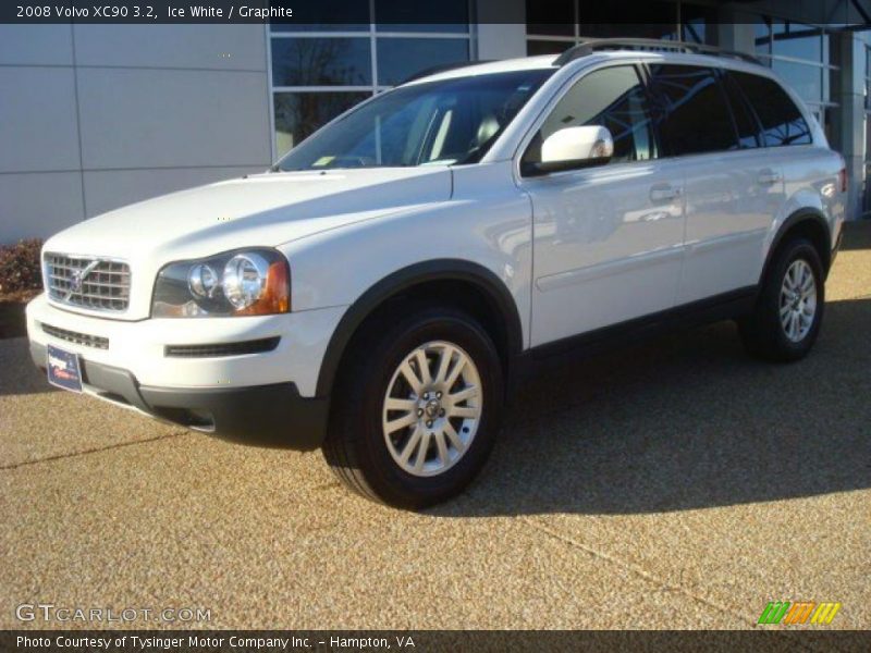 Ice White / Graphite 2008 Volvo XC90 3.2