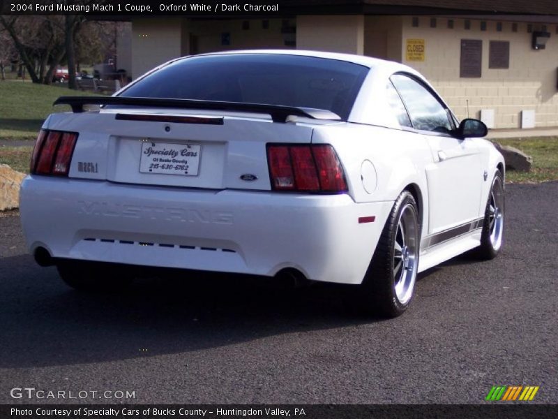 Oxford White / Dark Charcoal 2004 Ford Mustang Mach 1 Coupe