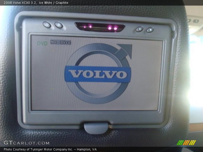 Ice White / Graphite 2008 Volvo XC90 3.2