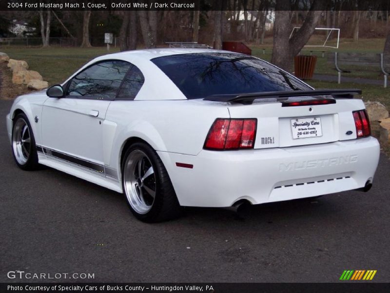 Oxford White / Dark Charcoal 2004 Ford Mustang Mach 1 Coupe