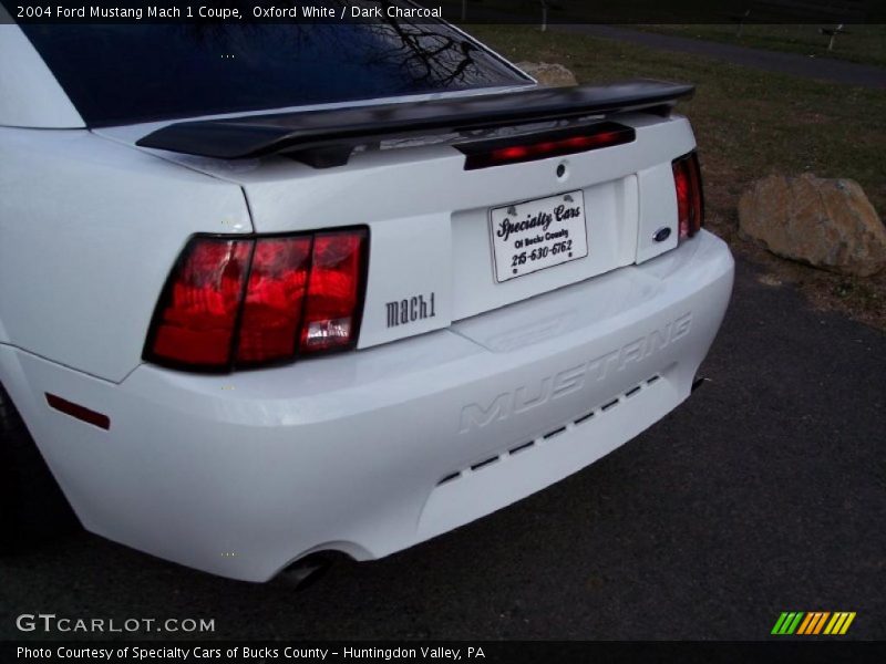 Oxford White / Dark Charcoal 2004 Ford Mustang Mach 1 Coupe