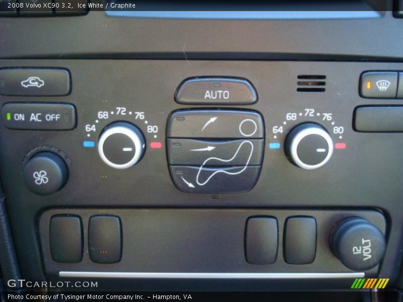 Ice White / Graphite 2008 Volvo XC90 3.2