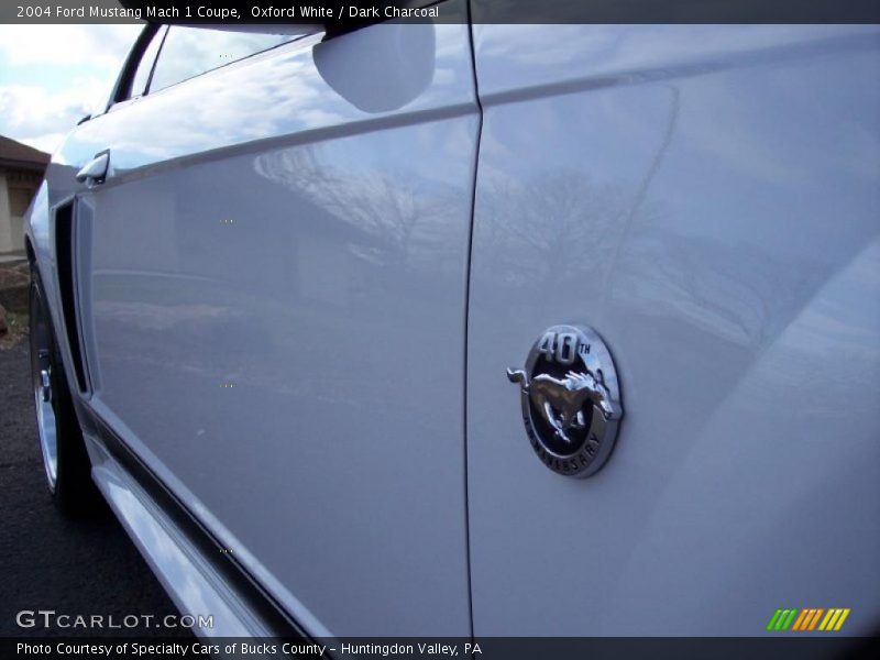 Oxford White / Dark Charcoal 2004 Ford Mustang Mach 1 Coupe