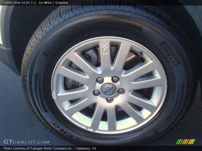 Ice White / Graphite 2008 Volvo XC90 3.2