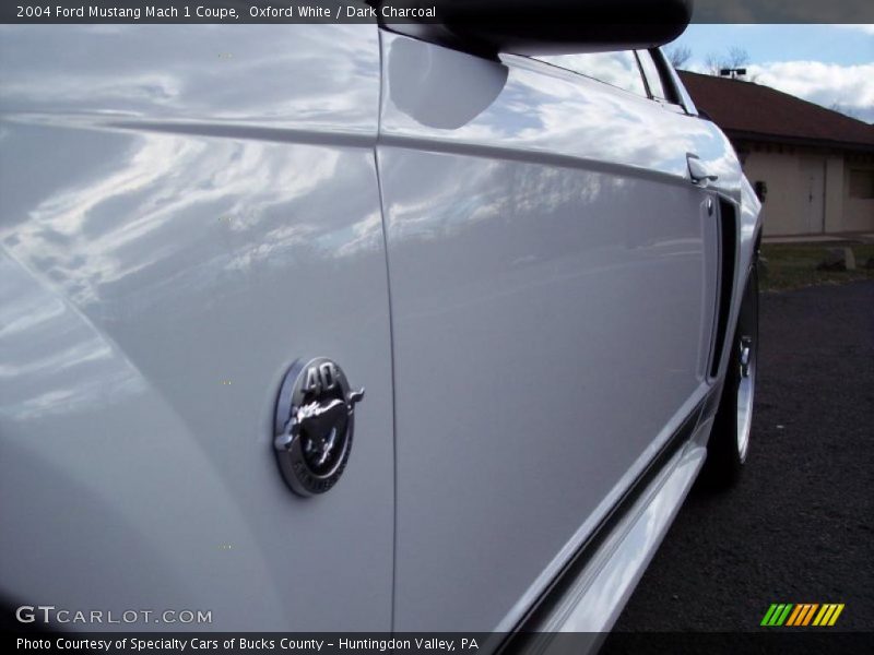 Oxford White / Dark Charcoal 2004 Ford Mustang Mach 1 Coupe