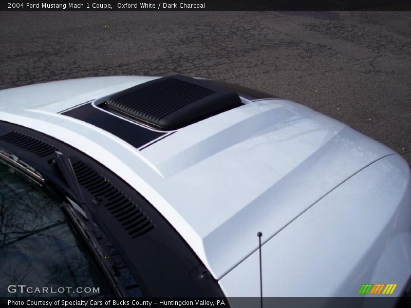 Oxford White / Dark Charcoal 2004 Ford Mustang Mach 1 Coupe