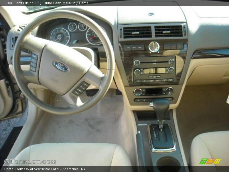 Dune Pearl Metallic / Camel 2008 Ford Fusion SEL