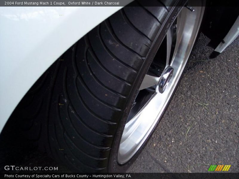 Oxford White / Dark Charcoal 2004 Ford Mustang Mach 1 Coupe