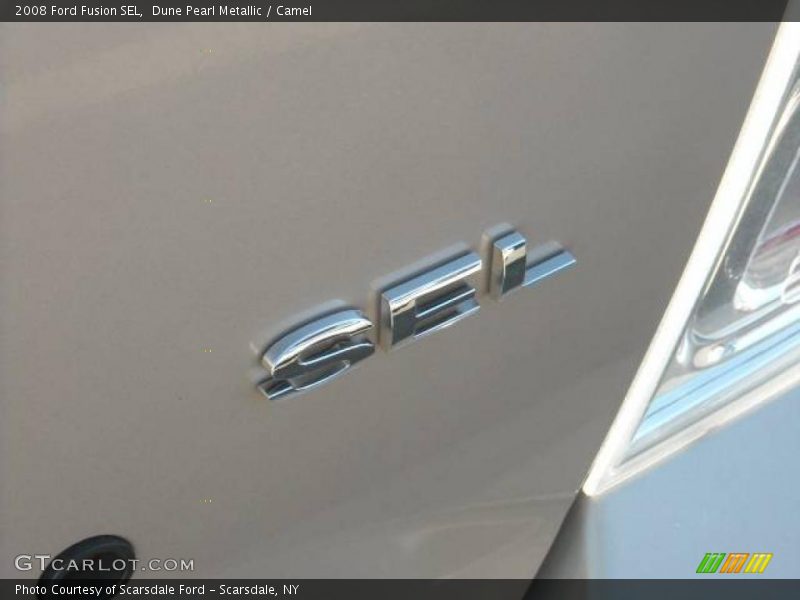 Dune Pearl Metallic / Camel 2008 Ford Fusion SEL