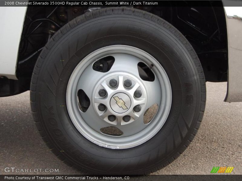  2008 Silverado 3500HD Regular Cab Chassis Wheel