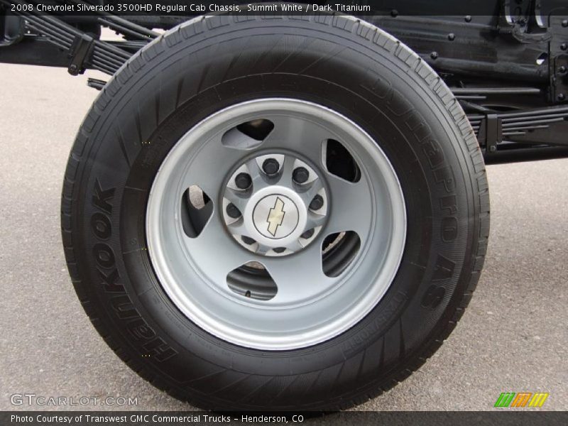  2008 Silverado 3500HD Regular Cab Chassis Wheel