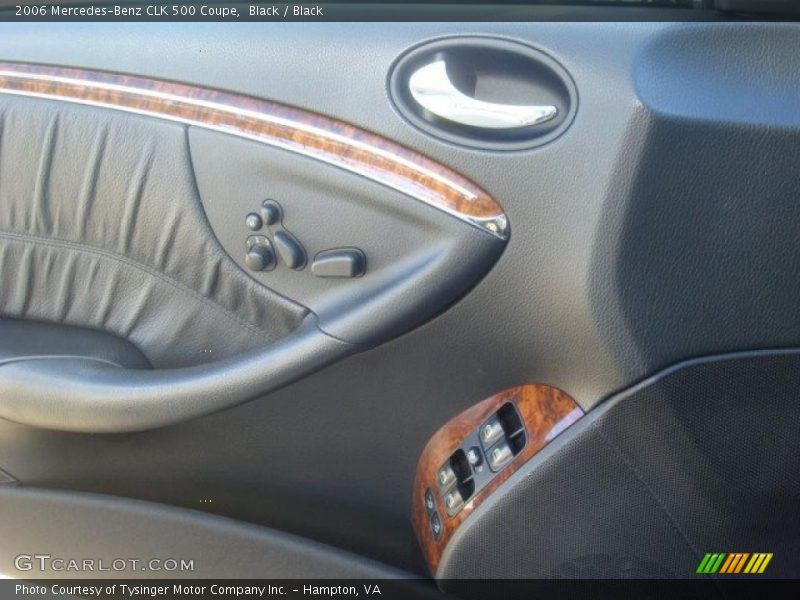 Black / Black 2006 Mercedes-Benz CLK 500 Coupe