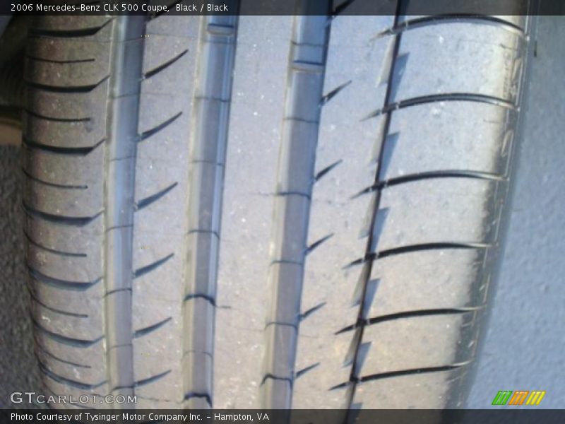 Black / Black 2006 Mercedes-Benz CLK 500 Coupe