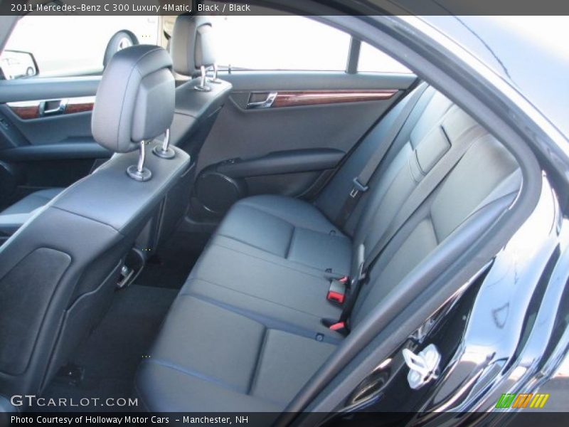 Black / Black 2011 Mercedes-Benz C 300 Luxury 4Matic